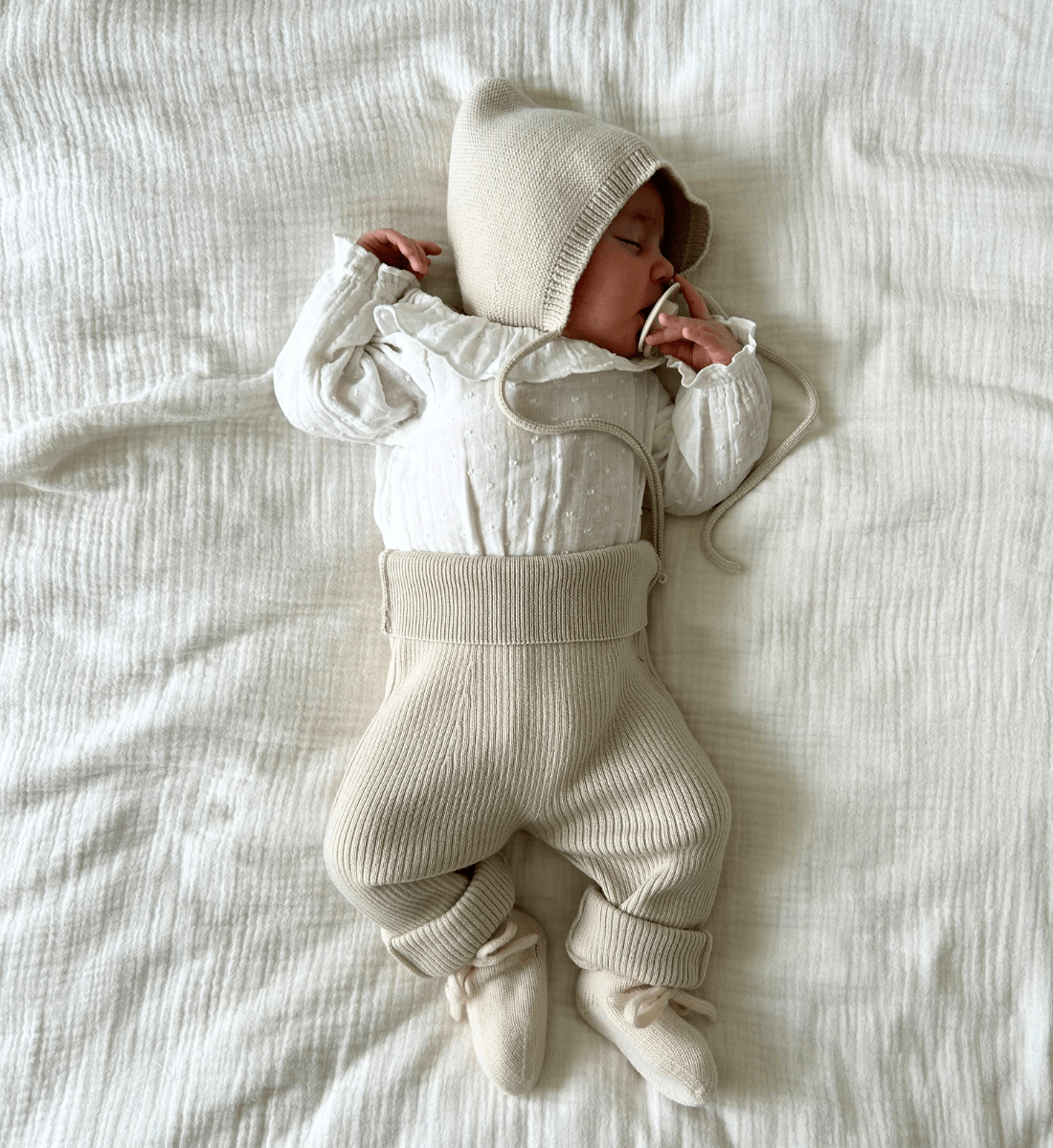 Babybekleidung und Babydecke aus Merinowolle Lil' Leo