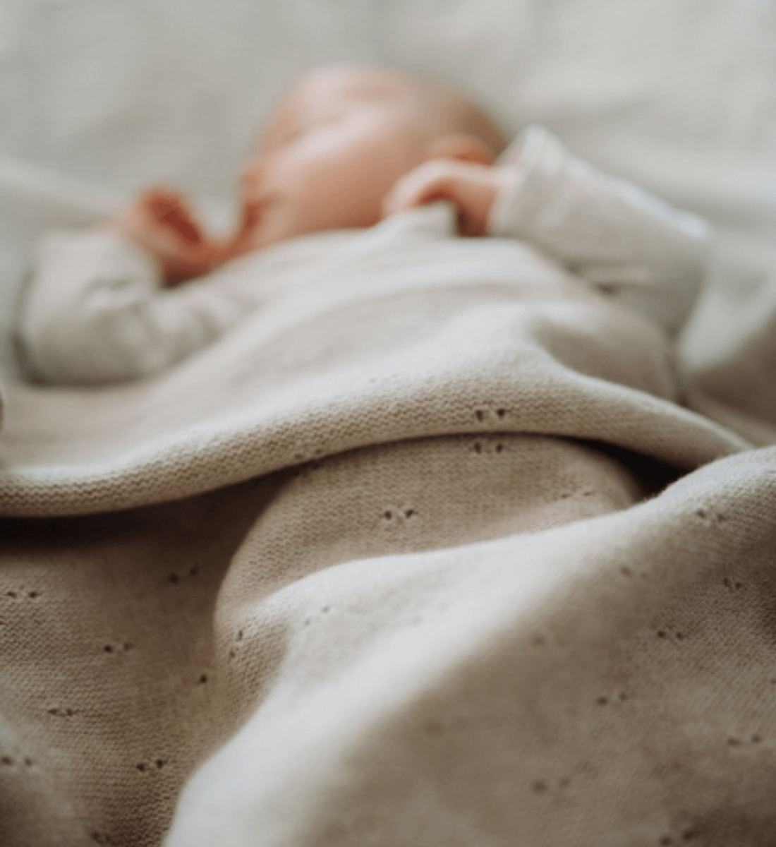 Lil' Leo Babydecke aus Merinowolle