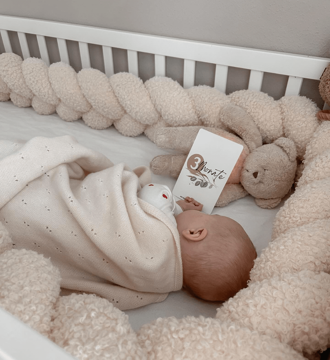 Lil' Leo Babydecke aus Merinowolle