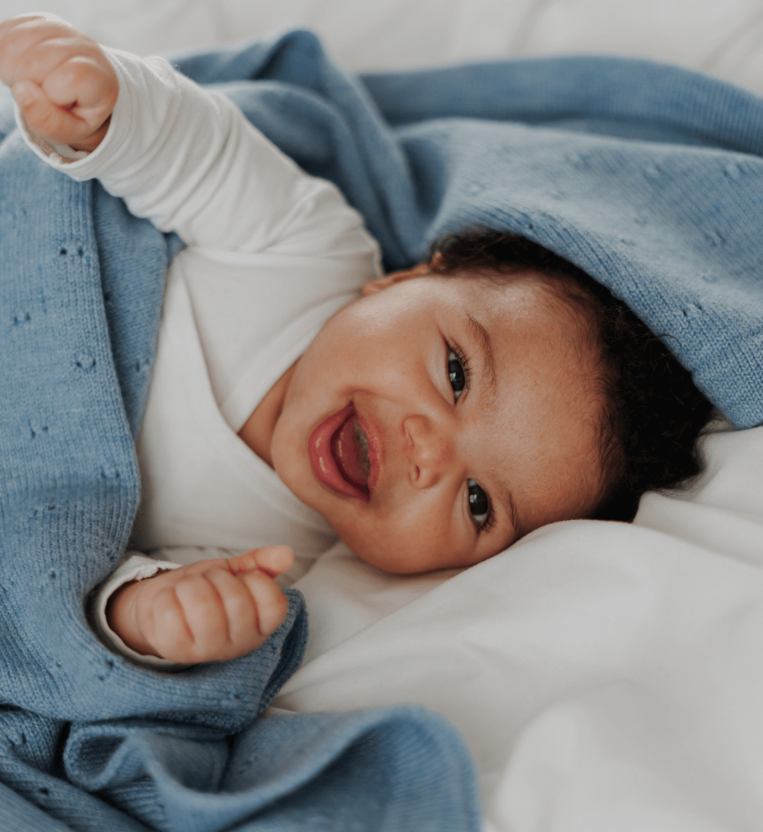 Babybekleidung und Babydecke aus Merinowolle Lil' Leo