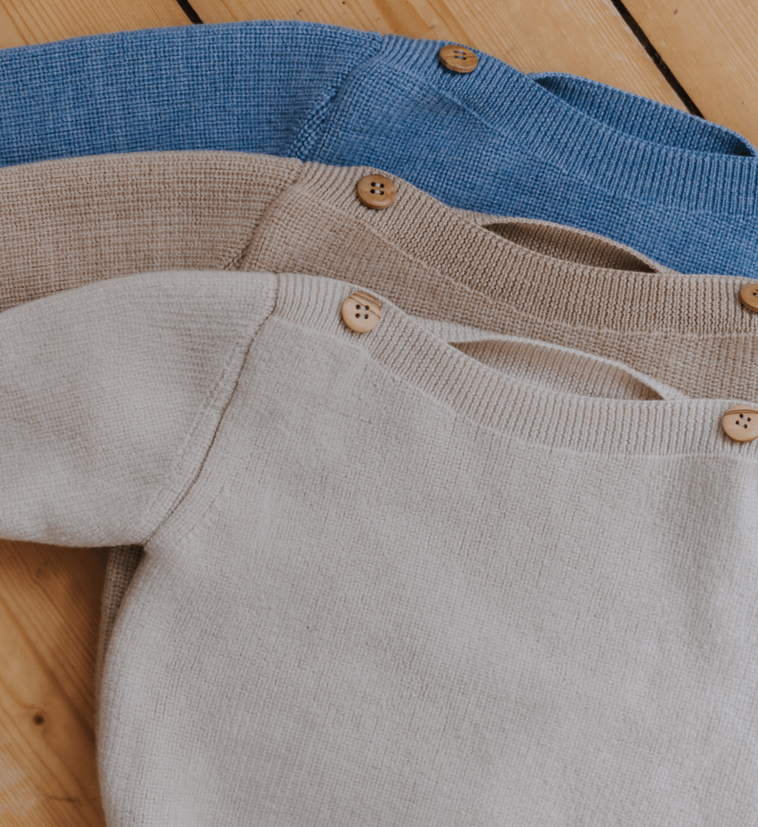Pullover Baby aus Merinowolle Babybekleidung Merinowolle Lil' Leo