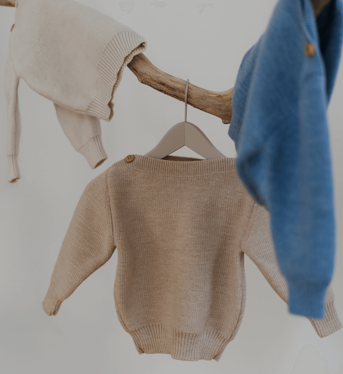 Pullover Baby aus Merinowolle Babybekleidung Merinowolle Lil' Leo