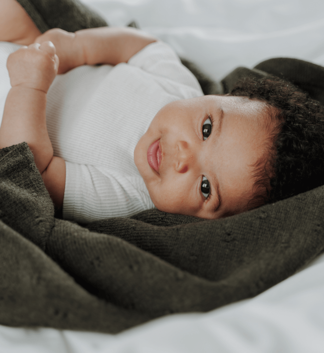 Babydecke Merinowolle Lil' Leo