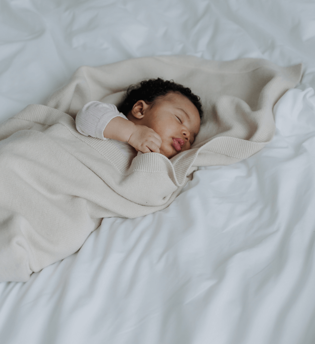 Babydecke Merinowolle Lil' Leo