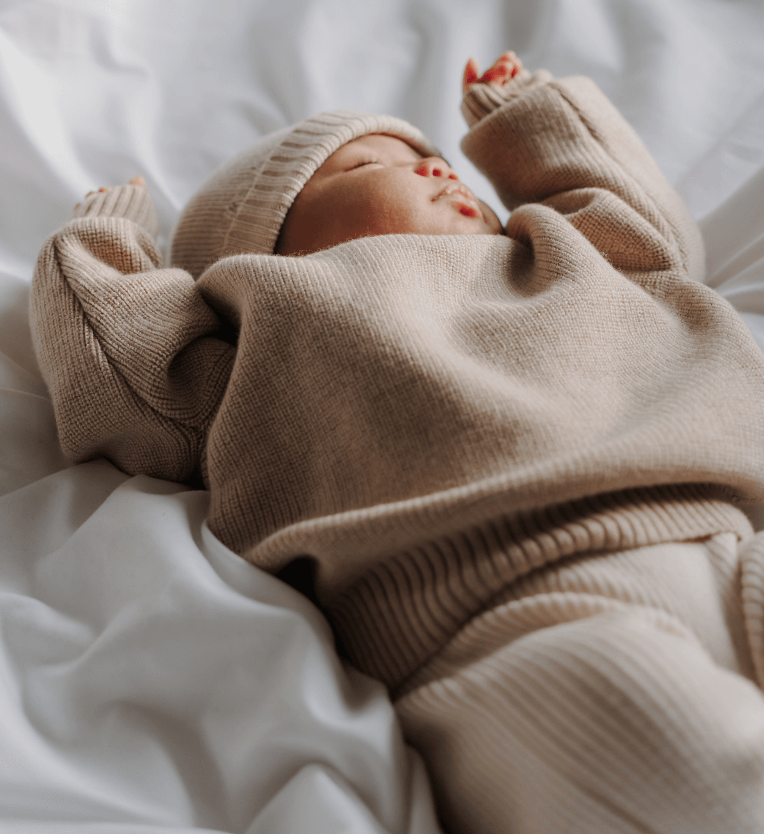 Babybekleidung Babypullover aus Merinowolle Lil' Leo