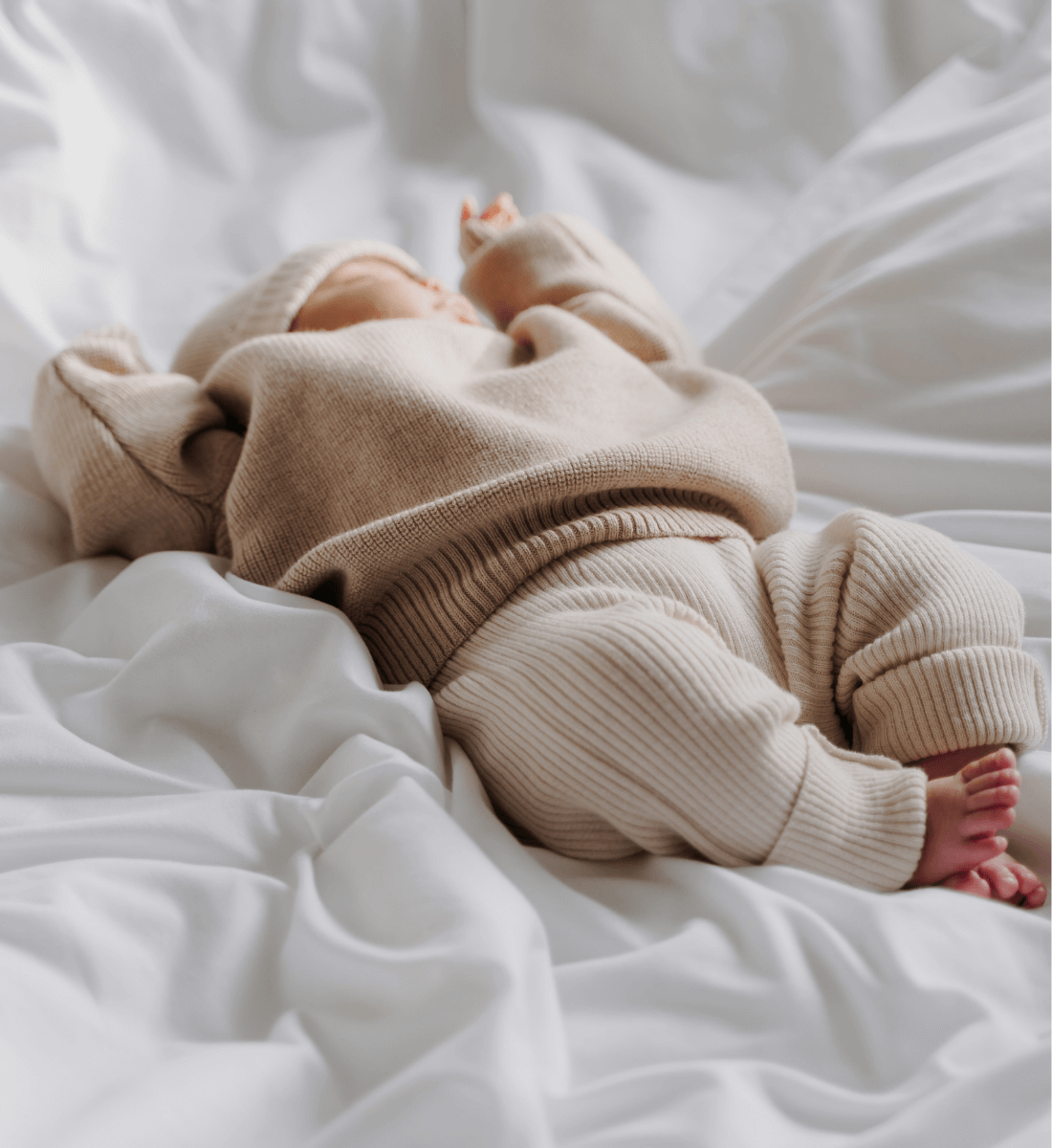 Babybekleidung Babypullover aus Merinowolle Lil' Leo