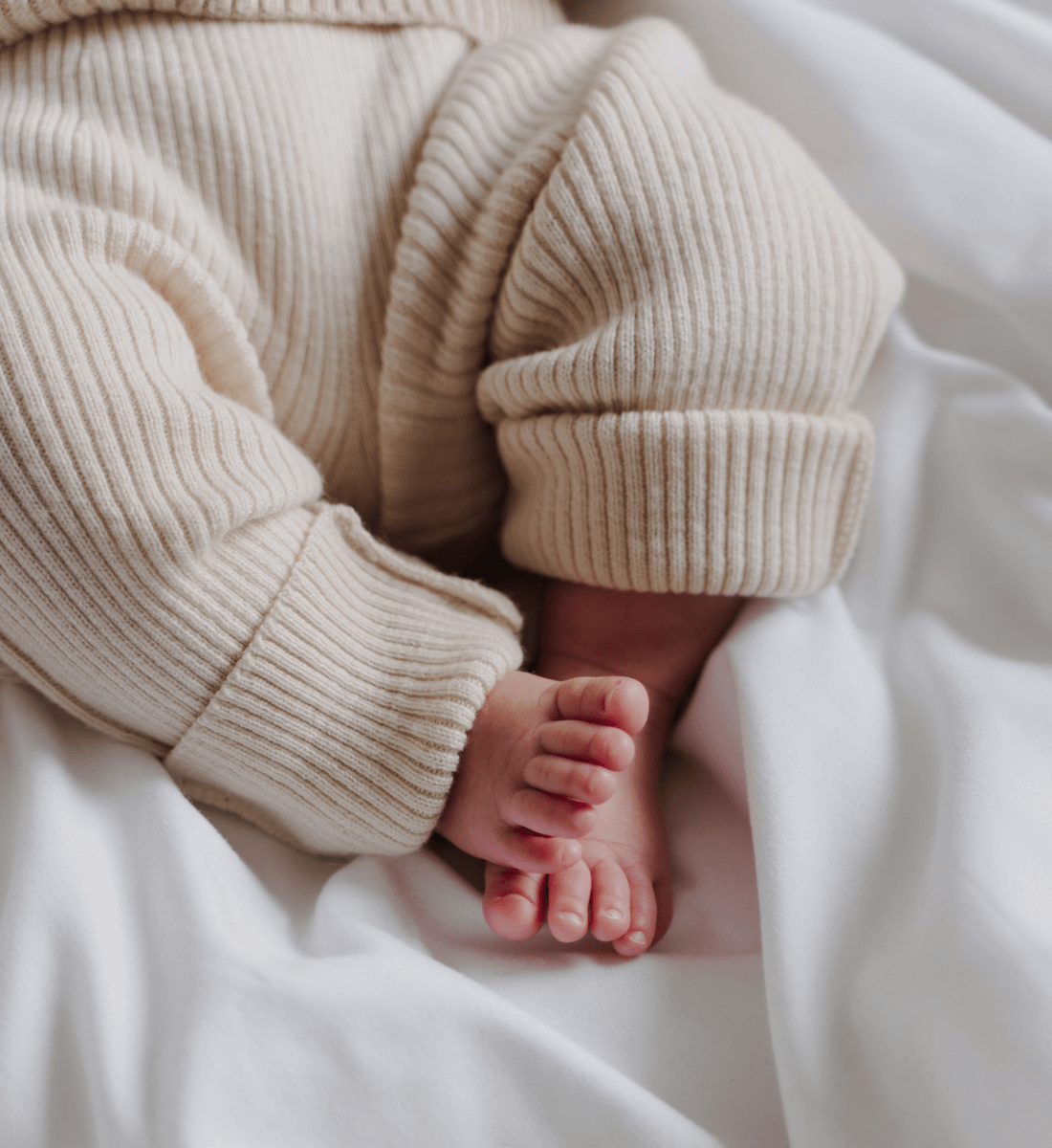 Babyleggings aus Merinowolle Lil' Leo