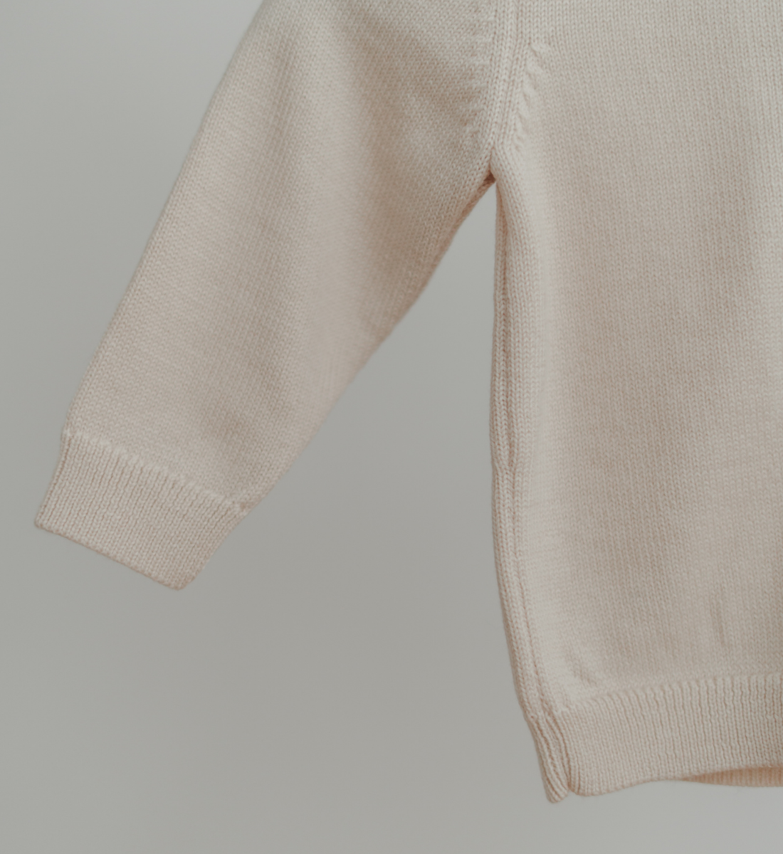 Beanie Cardigan Baby aus 100% Merinowolle Lil Leo