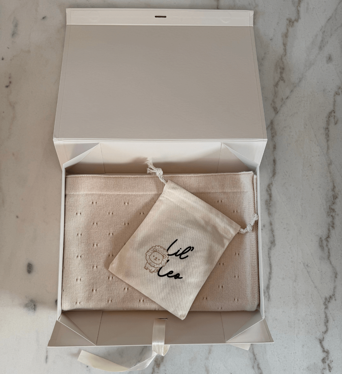 Geschenkbox Lil' Leo Merinowolle