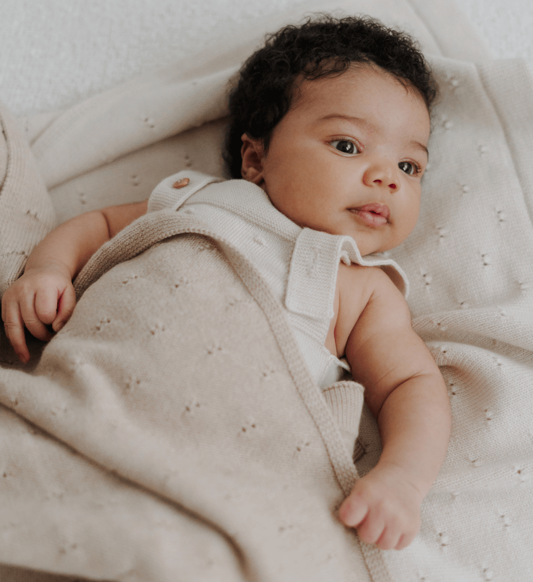 Babydecke Merinowolle Lil' Leo