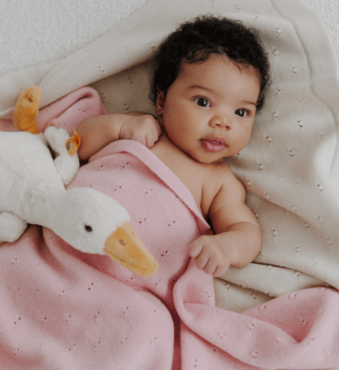 Babydecke Merinowolle Lil' Leo