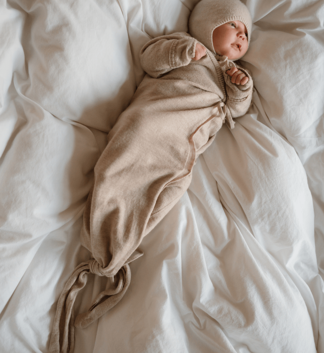 Merino Cocon Schlafsacke Merinowolle Lil' Leo Babybekleidung