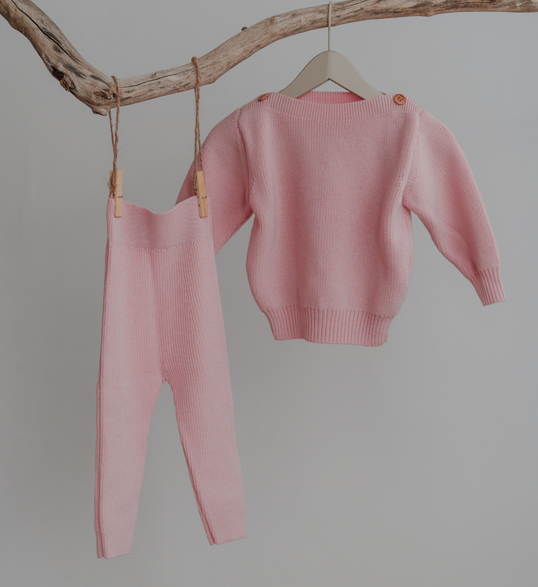 Babypullover aus Merinowolle