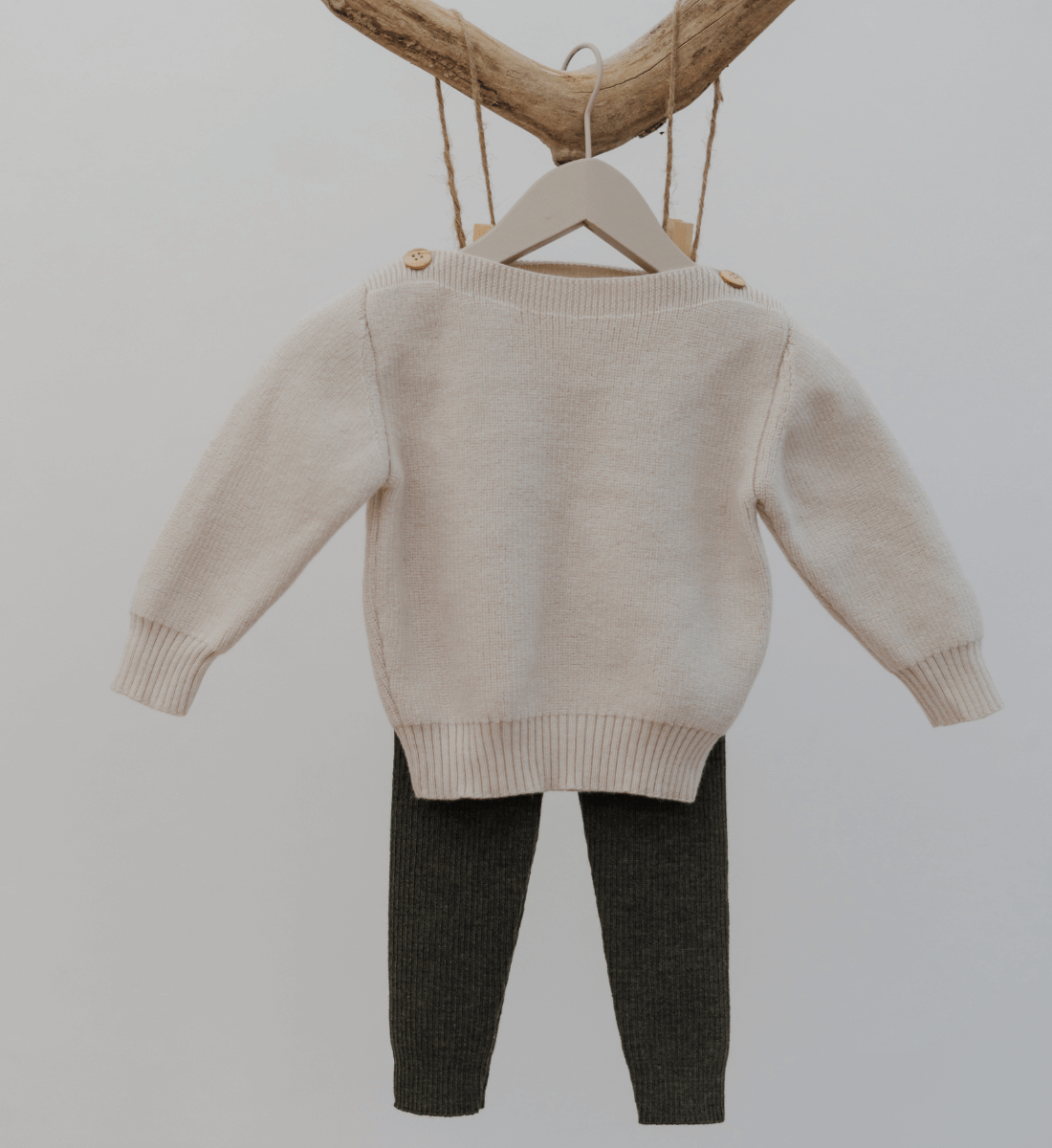 Babybekleidung Babypullover aus Merinowolle Lil' Leo