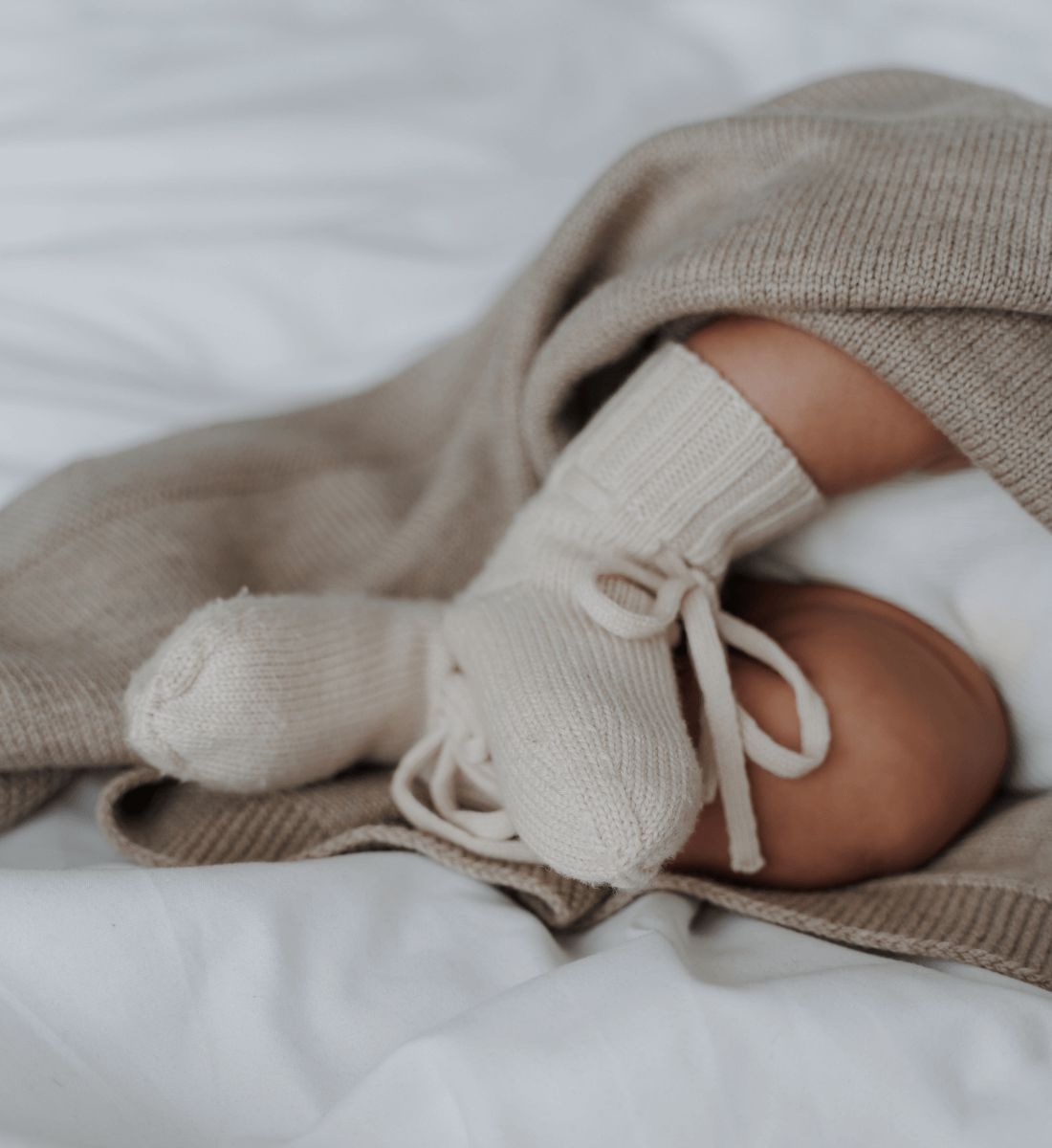 Babydecke Merinowolle Lil' Leo