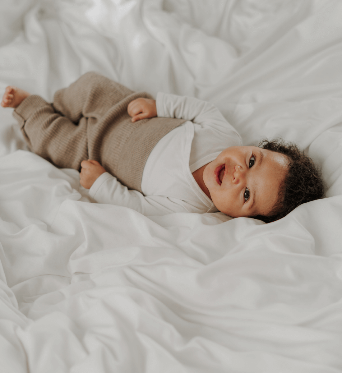 Babyleggings und Hose aus Merinowolle Lil' Leo