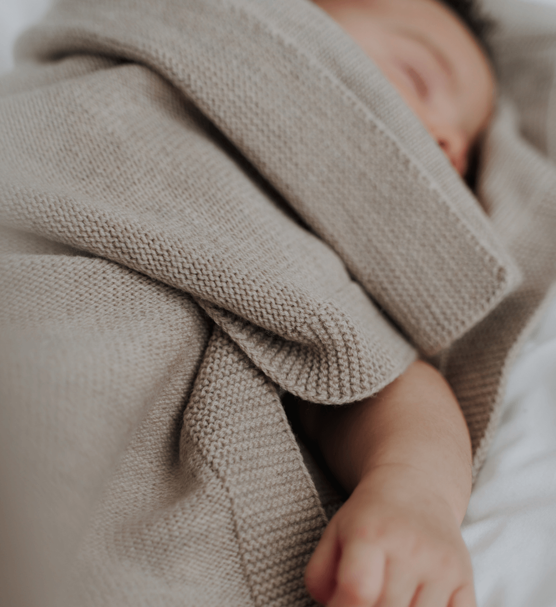 Babydecke Merinowolle Lil' Leo