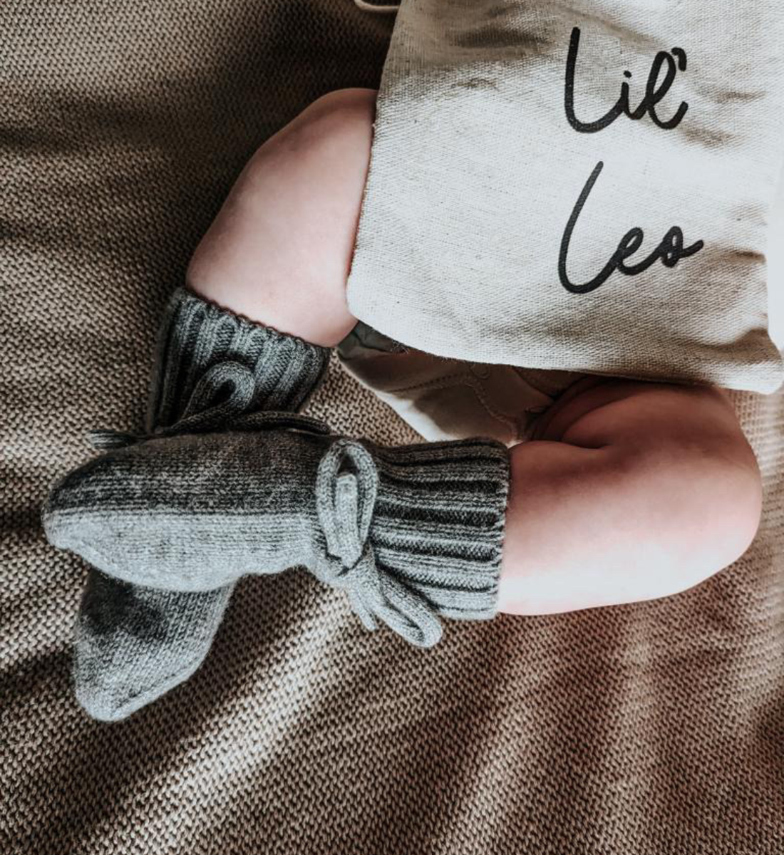 Babyschuhe Merinowolle