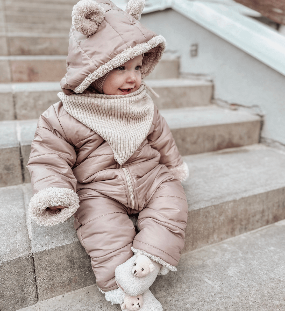 Dreieckstuch aus 100% Merinowolle Lil' Leo