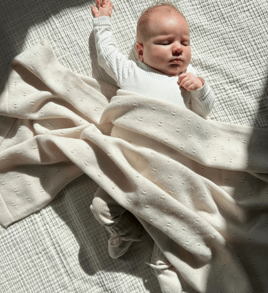 Babydecke aus Merinowolle Lil' Leo