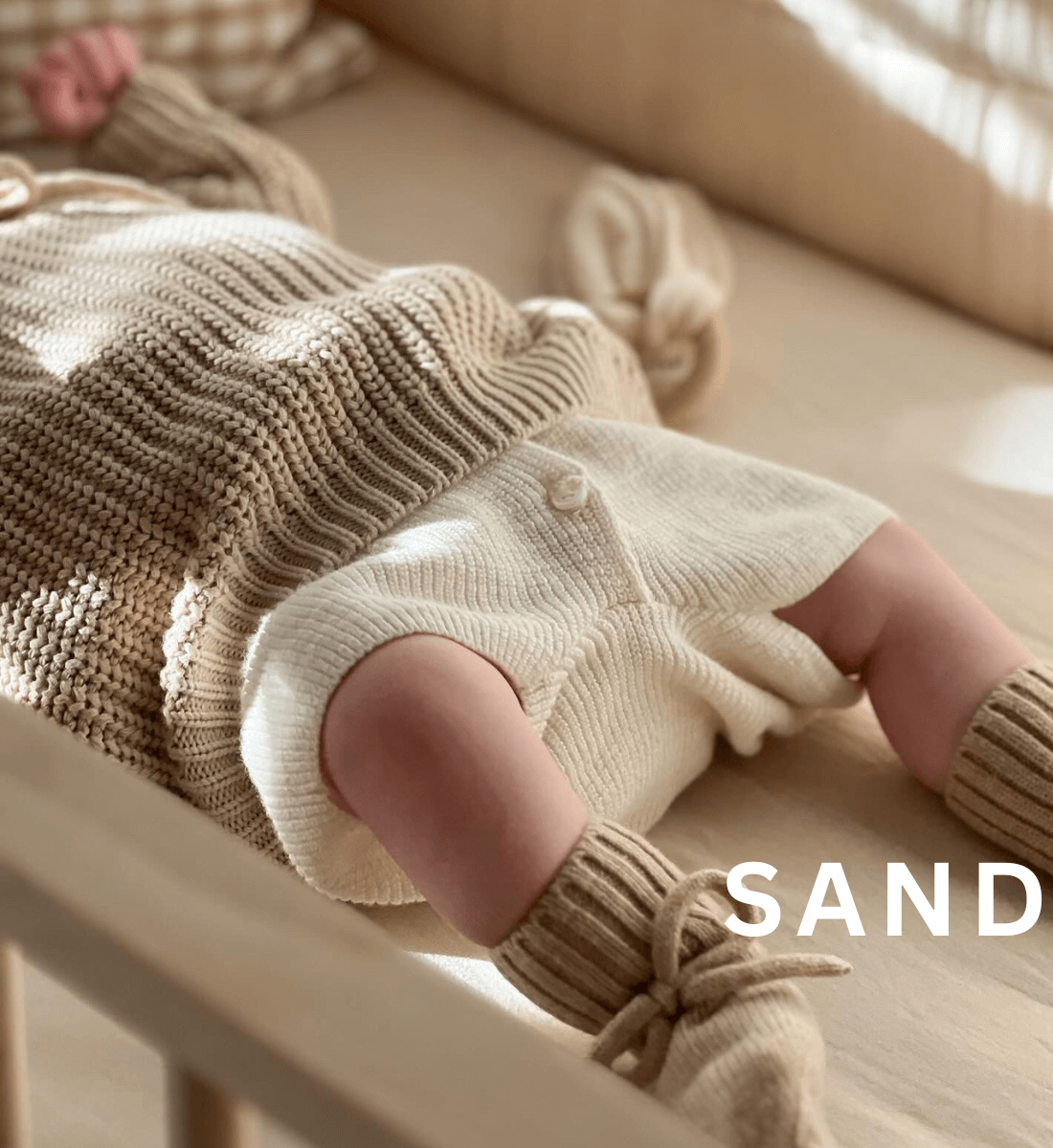 Lil' Leo Babyschuhe Babymütze Merinowolle