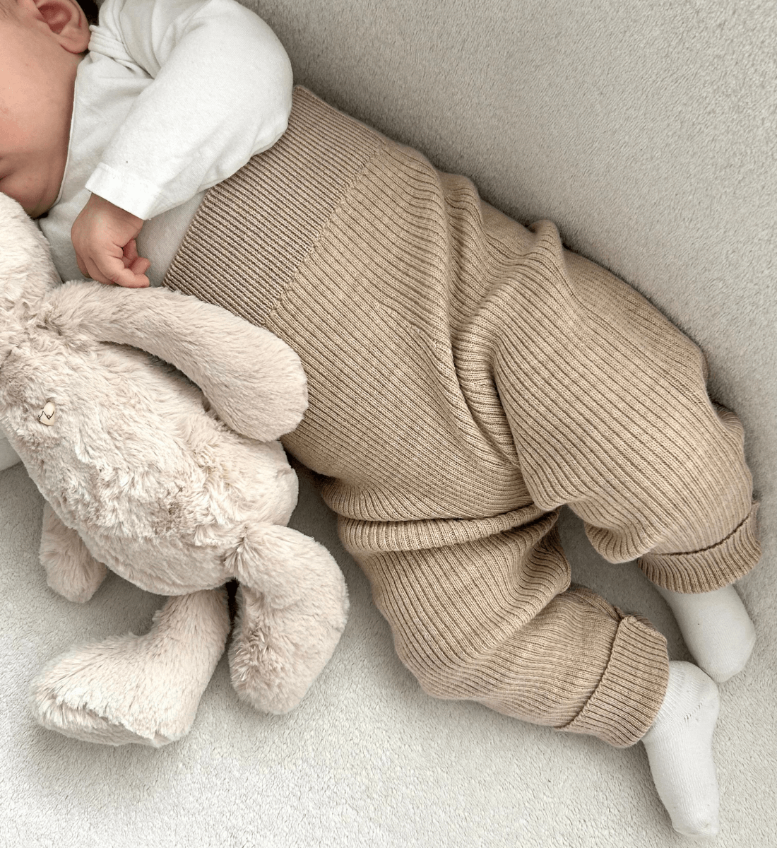 Vorbestellen KW23: Leggings in Sand aus 100% Merinowolle