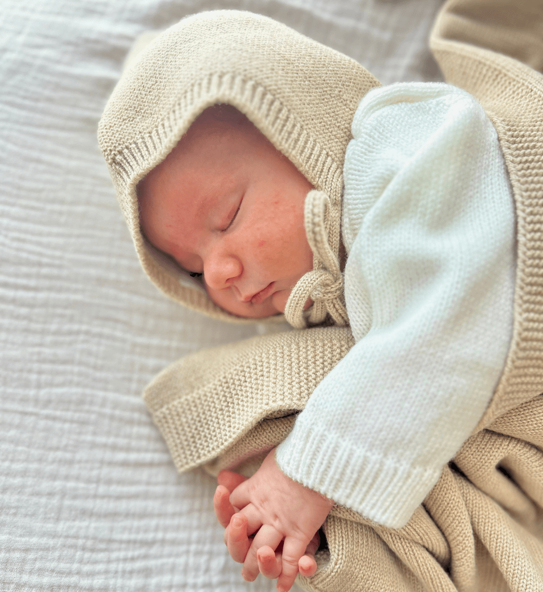 Babydecke aus Merinowolle Lil' Leo
