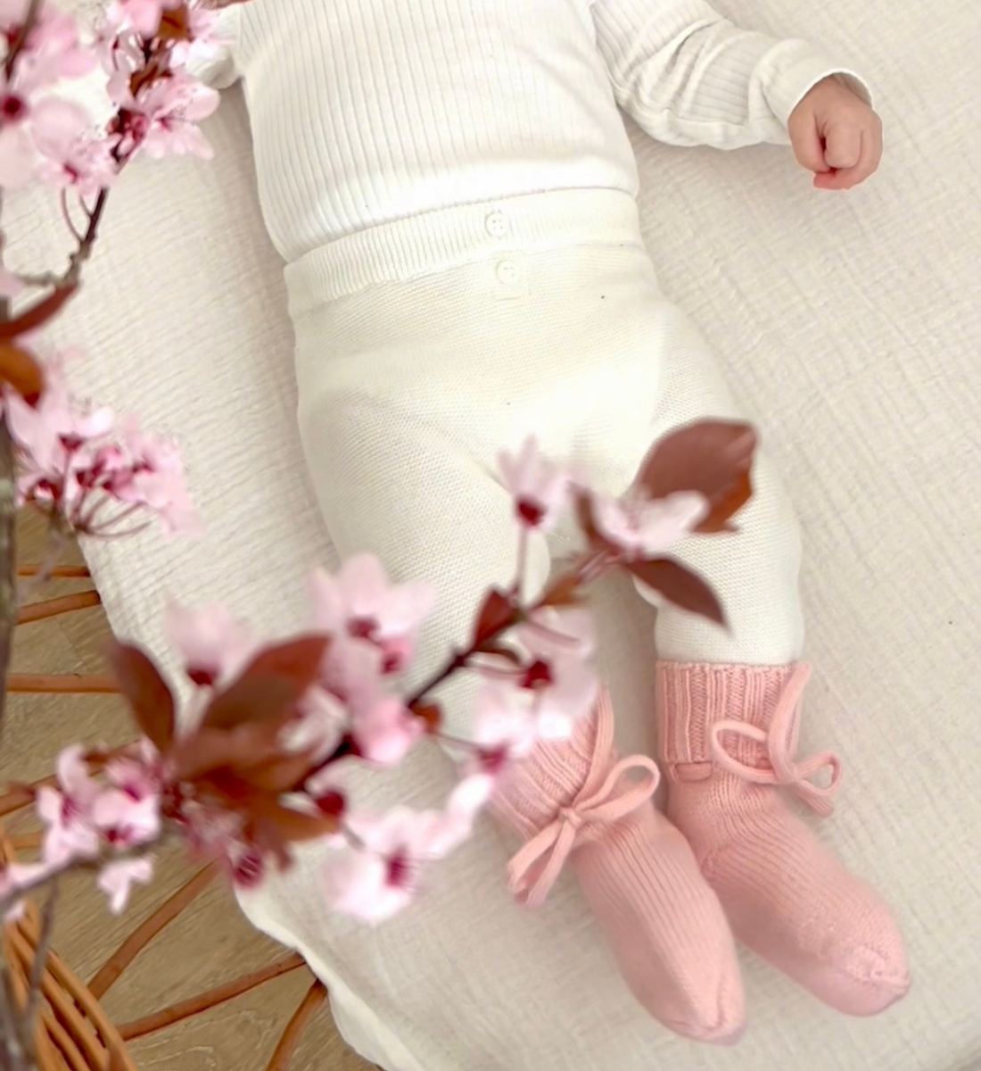 Lil' Leo Babyschuhe aus Merinowolle