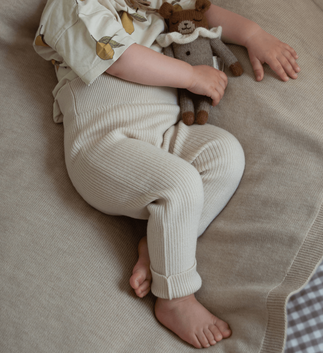 Lil' Leo Leggings aus Merinowolle
