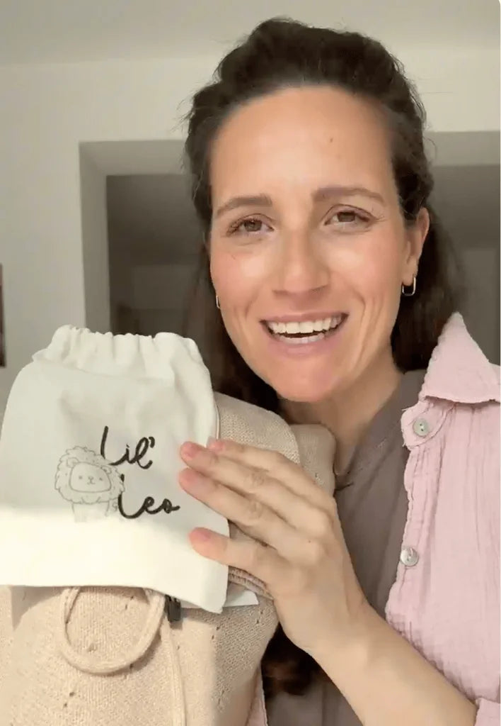Hebamme Anna mit Lil' Leo Produkt