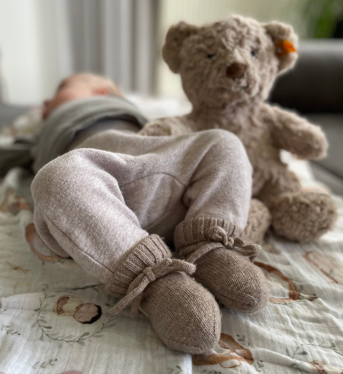 Lil' Leo Babyschuhe aus Merinowolle