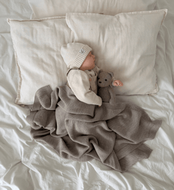 Babydecke Merinowolle Lil' Leo Made in Europe