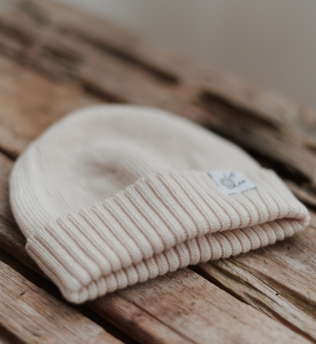 Beanie Cardigan Baby aus 100% Merinowolle Lil Leo