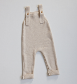 mitwachsende Latzhose aus Merinowolle Lil' Leo Babybekleidung