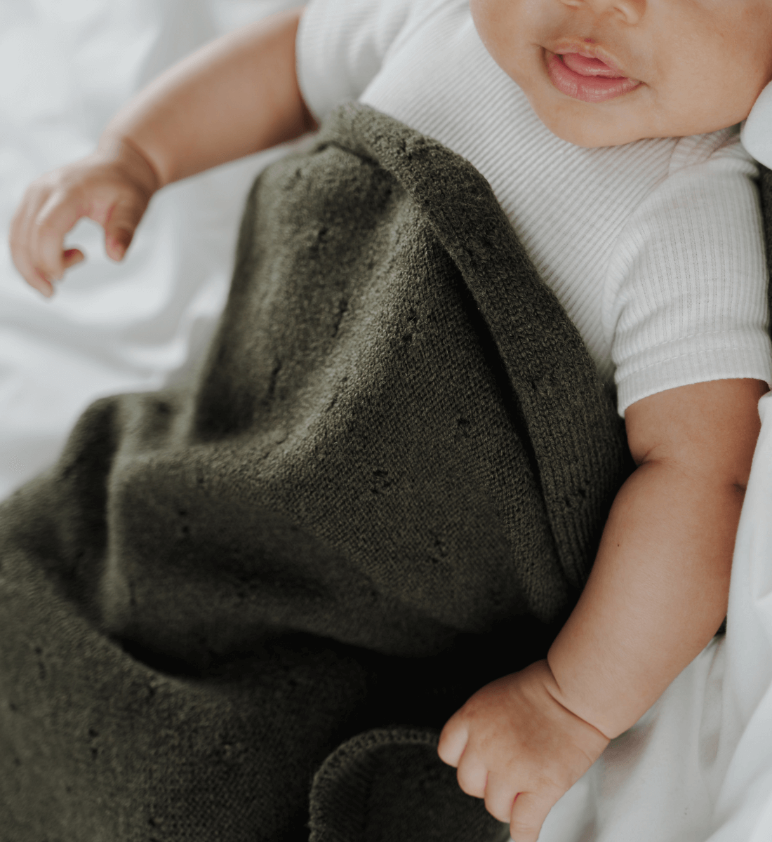 Babydecke Merinowolle Lil' Leo