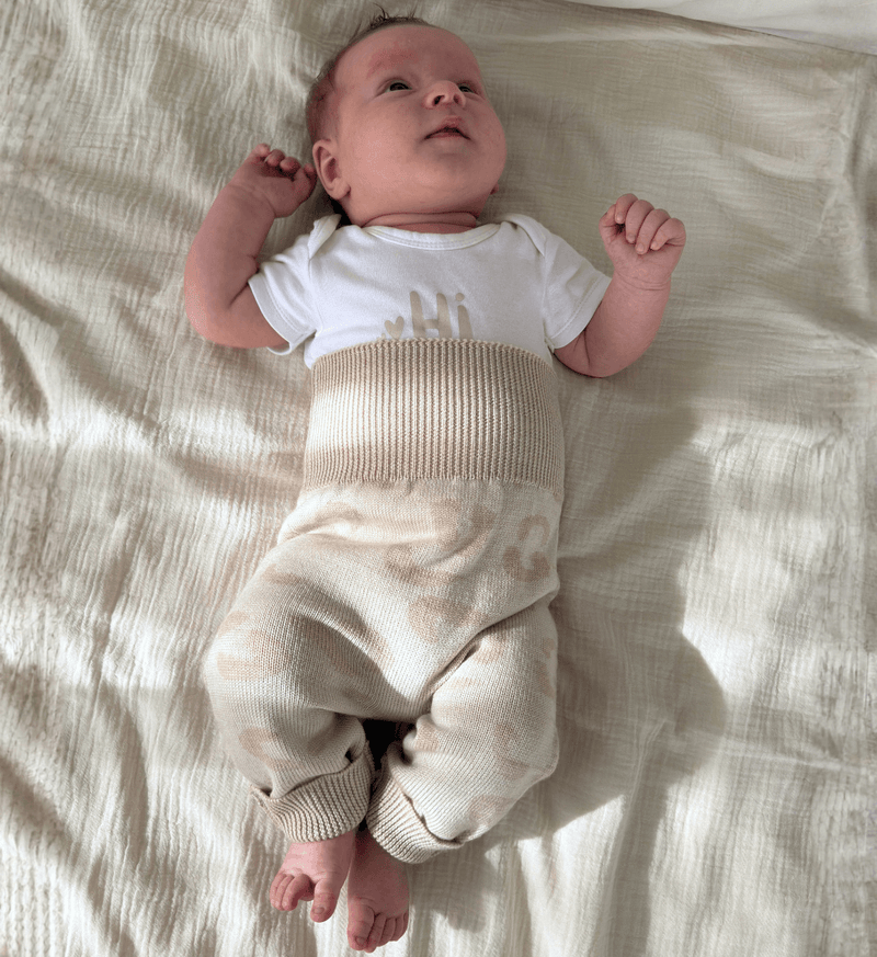 Leggings Lil' Leo aus 100% Merinowolle