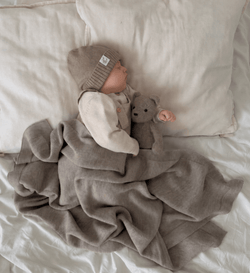 Beanie Mütze aus 100% Merinowolle Lil' Leo