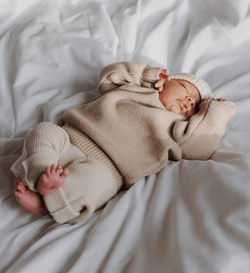 Babybekleidung Babypullover aus Merinowolle Lil' Leo