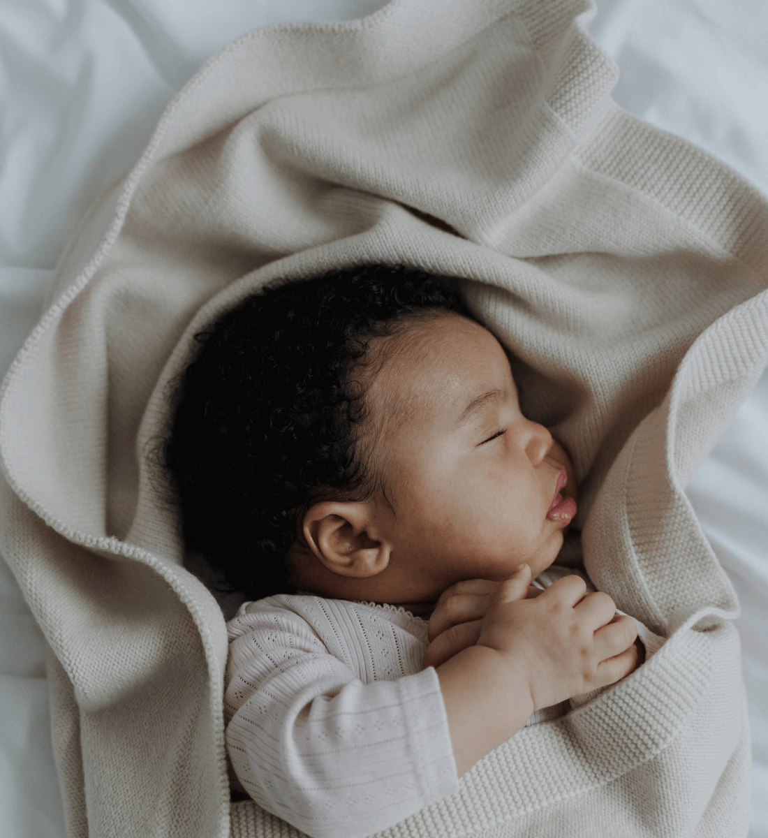 Babydecke Merinowolle Lil' Leo