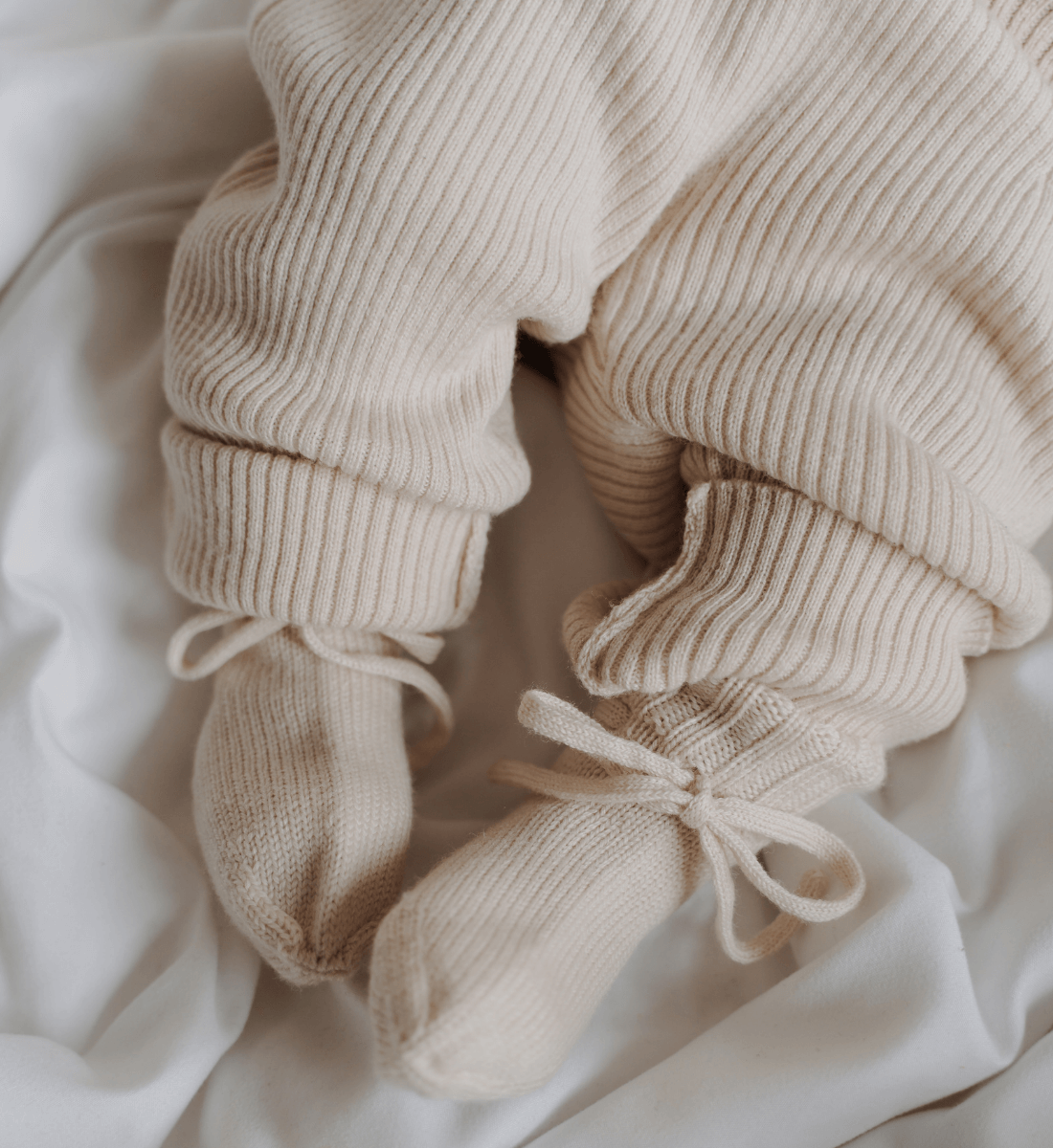 Babyleggings, Babyschuhe 100% Merinowolle