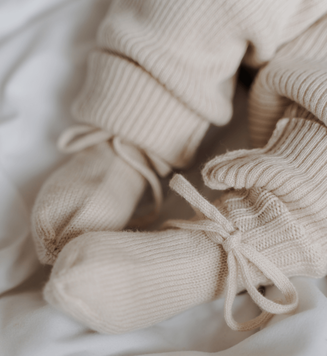 Babyschuhe Babysocken aus Merinowolle