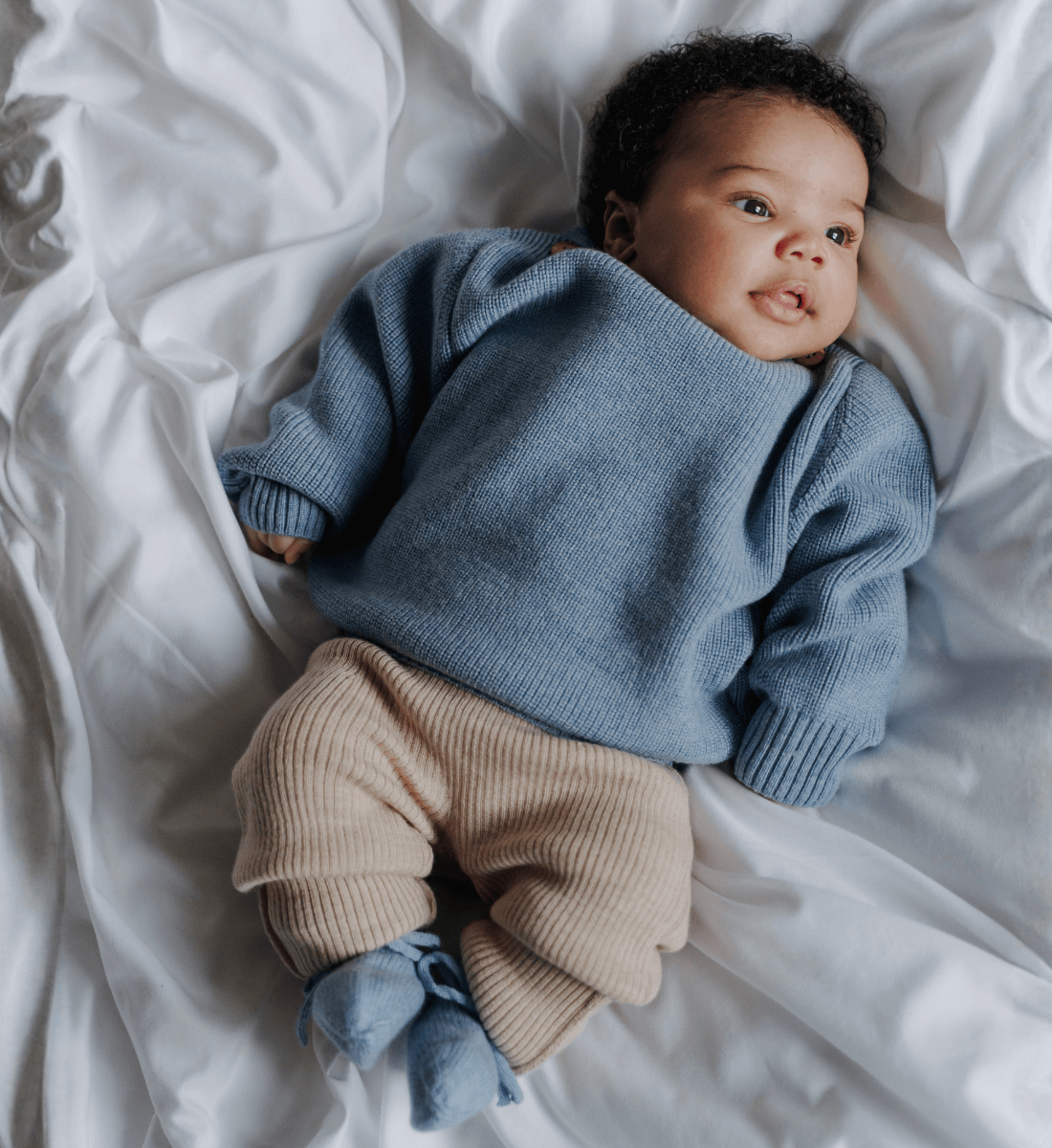 Pullover Baby aus Merinowolle Babybekleidung Merinowolle Lil' Leo