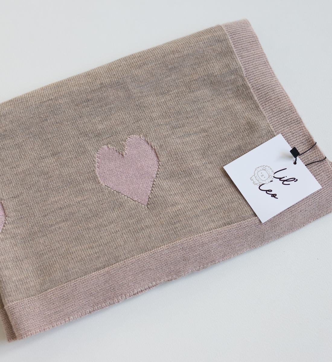 Babydecke aus Merinowolle Decke Lil' Leo