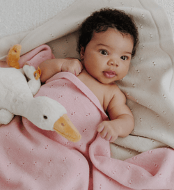 Babydecke Merinowolle Lil' Leo