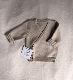 Wickeljacke mitwachsend Babybekleidung Lil Leo Merinowolle
