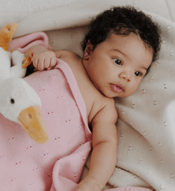 Babydecke Merinowolle Lil' Leo