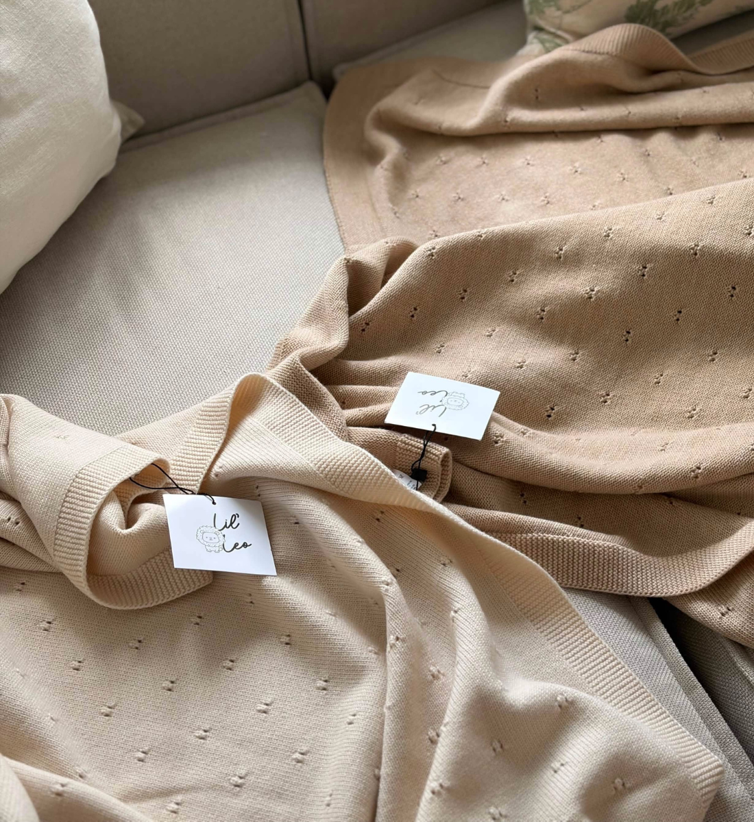 Sofadecke Couchdecke Familiendecke Merinowolle Lil Leo