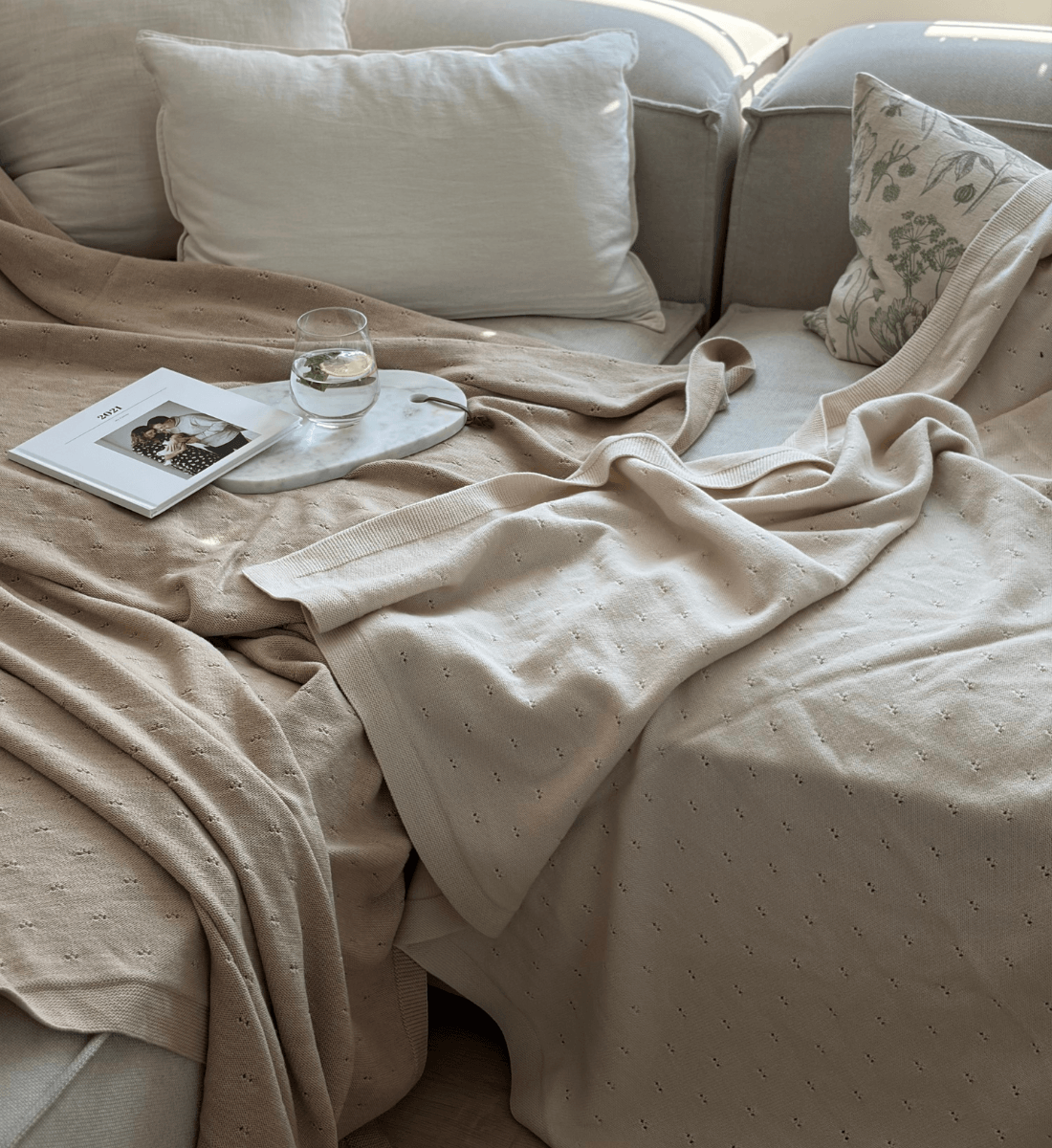 Sofadecke Couchdecke Familiendecke Merinowolle Lil Leo