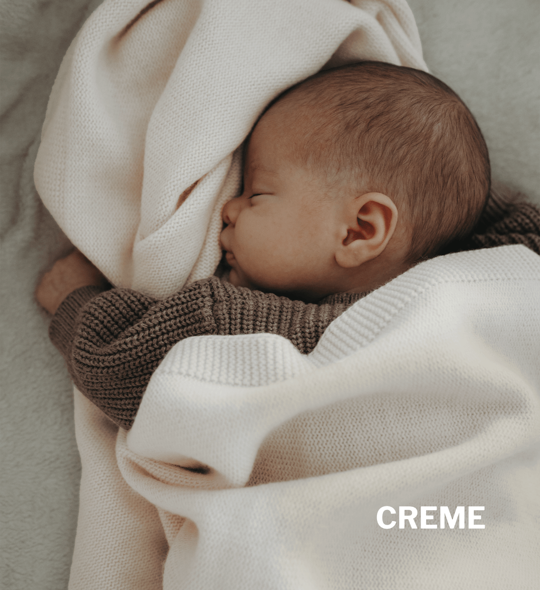 Lil' Leo Babydecke aus Merinowolle