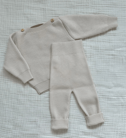 Babybekleidung Babypullover aus Merinowolle Lil' Leo